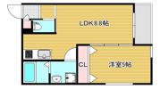 セレニティ豊川Ⅲの間取り画像