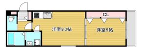 セレニティ豊川Ⅲの間取り画像