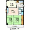 加納マンションの間取り画像