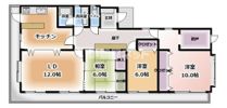 トーシン貸家の間取り画像