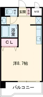 大在MGビルの間取り画像