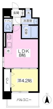 Stratocaster市駅西の間取り画像