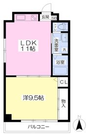ロイヤルビラ歩行町の間取り画像