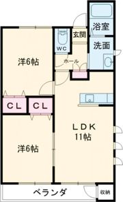 Base14・6の間取り画像