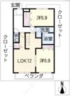サンタウン弐番館の間取り画像