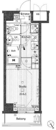 ガラ・ステージ立川の間取り画像