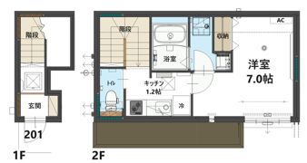 ニシトコの間取り画像