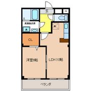 セカンドフィールドの間取り画像