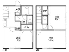 大和田550－10戸建の間取り画像