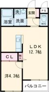 メゾン アイリスの間取り画像