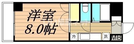 リエス宮城野の間取り画像