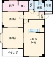ハイエストFujinamiの間取り画像