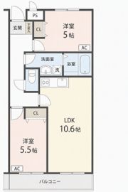 マルベリー御願塚の間取り画像