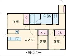 ビューラNの間取り画像