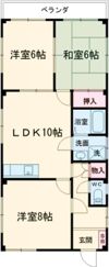 アラモードの間取り画像