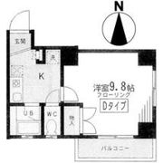 オンディーヌ湘南の間取り画像