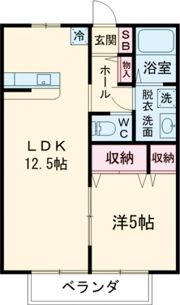ボンボニエールの間取り画像
