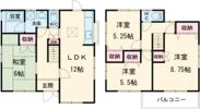 土山中出邸の間取り画像