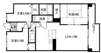 シティガーデン広畑の間取り画像
