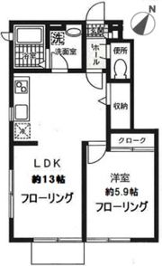 サニープレイスの間取り画像