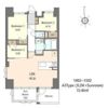 S-RESIDENCE谷町六丁目aloの間取り画像