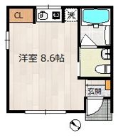Second in Road (セカンド イン ロード）の間取り画像