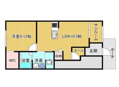 ハレタス安江の間取り画像