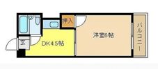 BAUHAUS祇園新道の間取り画像