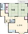 ハイツ西町Bの間取り画像
