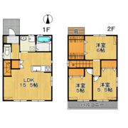 リースホーム小六町B棟の間取り画像