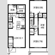 MAISONETTE LAND 宮町Aの間取り画像