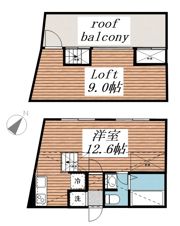 アルカンシェル薬園台の間取り画像