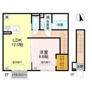 クレリア城東の間取り画像
