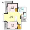 RESIDENCE KAZE 桜の間取り画像