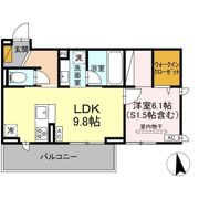 ルボワ ウエストの間取り画像