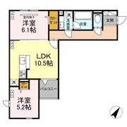 U Residence 森野の間取り画像