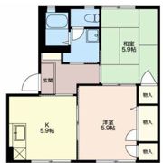 城の里 Cの間取り画像