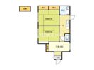 下富野丁2目貸家の間取り画像
