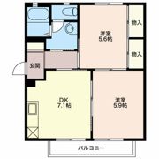カーサ Bの間取り画像