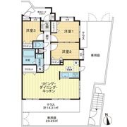 ライオンズマンション氷川台第2の間取り画像