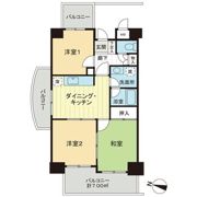ライオンズシティ川口の間取り画像
