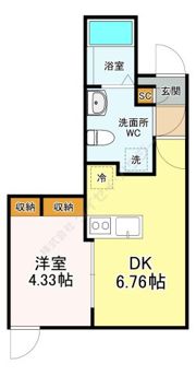 ヴランドール葛西の間取り画像