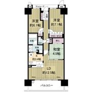 ジークレフ高槻富田丘の間取り画像
