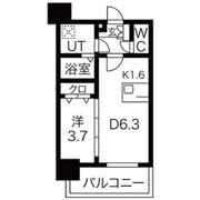 メイクスWアート上前津Vの間取り画像