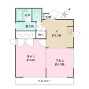 ベルハイム新百合ヶ丘B号棟の間取り画像