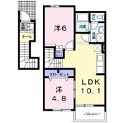 アヴニール遠賀Cの間取り画像