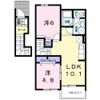 アヴニール遠賀Cの間取り画像