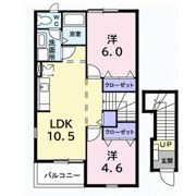 ボヌールⅡの間取り画像