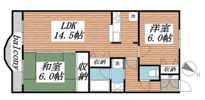 ベルクレールの間取り画像