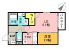 月光矢野西の間取り画像